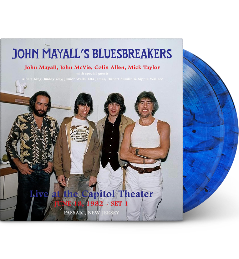 John Mayall and the Bluesbreakers – Live at the Capitol Theatre, 18 June 1982 (Limited Edition Double-LP on 180g Blue Marble Vinyl)