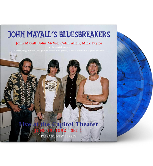 John Mayall and the Bluesbreakers – Live at the Capitol Theatre, 18 June 1982 (Limited Edition Double-LP on 180g Blue Marble Vinyl)