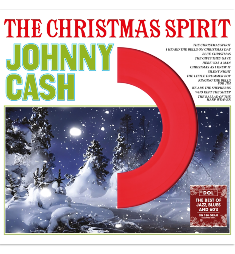 Johnny Cash – The Christmas Spirit (12-Inch Album on 180g Red Vinyl)