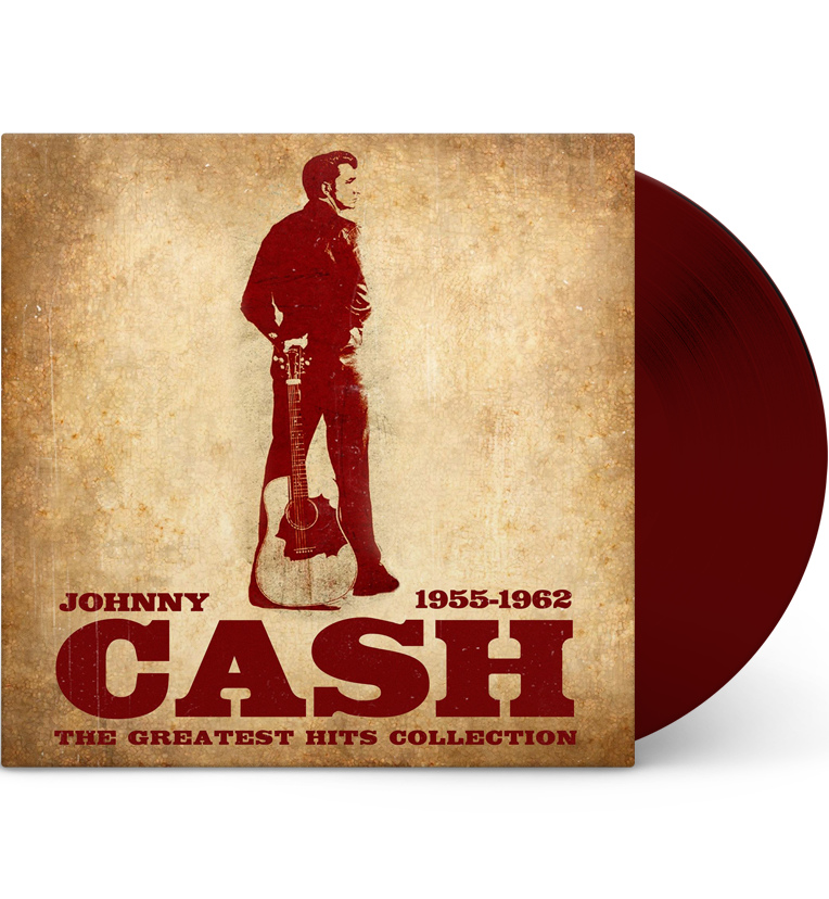 Johnny Cash – The Greatest Hits Collection: 1955–1962 (Limited Edition 12-Inch Album on 180g Red Vinyl)