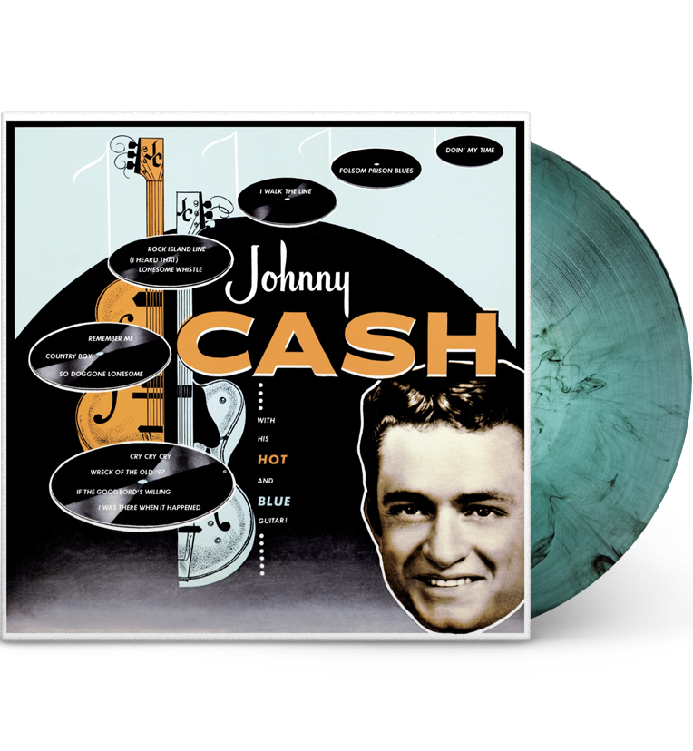 Johnny Cash – Johnny Cash with His Hot and Blue Guitar! (Limited Edition 12-Inch Album on 180g Turquoise Marble Vinyl)