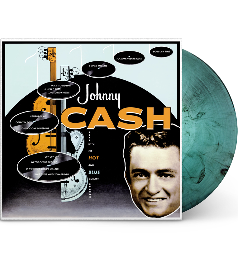 Johnny Cash – Johnny Cash with His Hot and Blue Guitar! (Limited Edition 12-Inch Album on 180g Turquoise Marble Vinyl)
