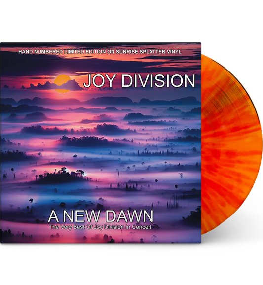 Joy Division – A New Dawn (Limited Edition 12-Inch Album on Sunrise Splatter Vinyl)