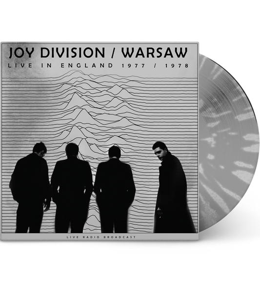 Joy Division – Live in England 1977/1978 (12-Inch Album on Transparent Black/Grey Splatter Vinyl)