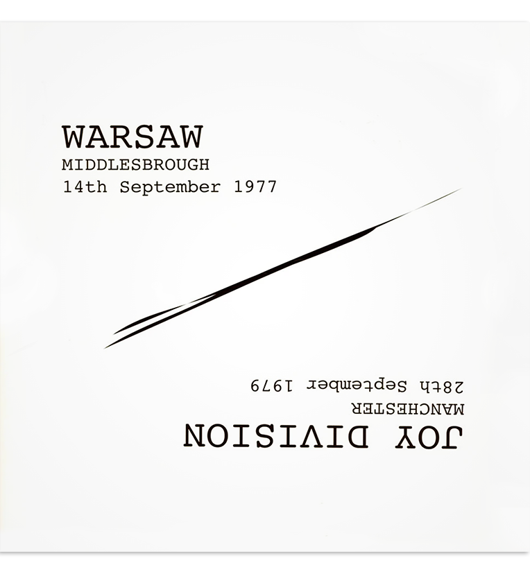 Warsaw / Joy Division – Middlesborough, 1977 / Manchester 1979 (12-Inch Album)