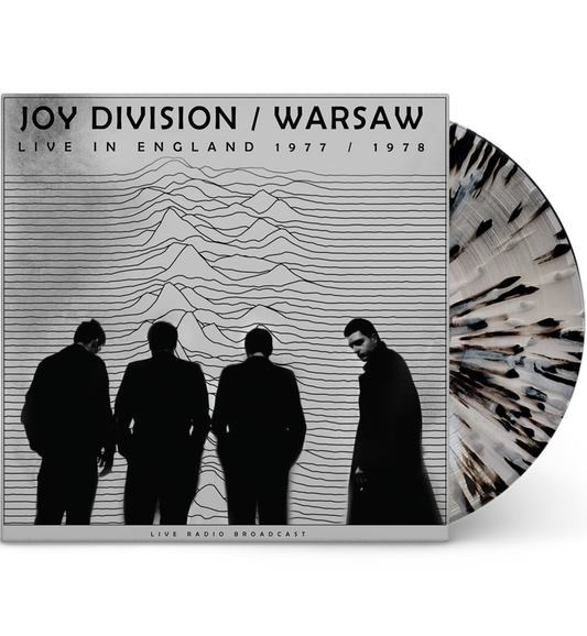 Joy Division – Live in England 1977/1978 (12-Inch Album on 180g Transparent Black/Grey Splatter Vinyl)