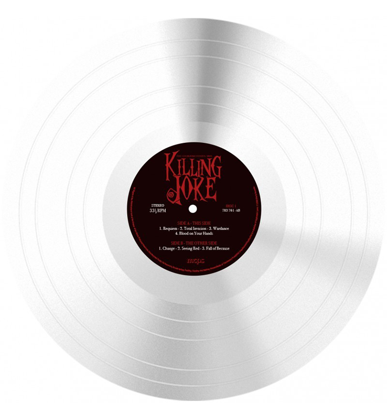 Killing Joke – Live at Lokerse Feesten, 2003 (RSD 2024 Limited Edition Double-LP on White & Black Vinyl with DVD)
