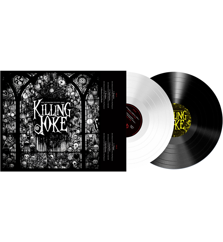 Killing Joke – Live at Lokerse Feesten, 2003 (RSD 2024 Limited Edition Double-LP on White & Black Vinyl with DVD)