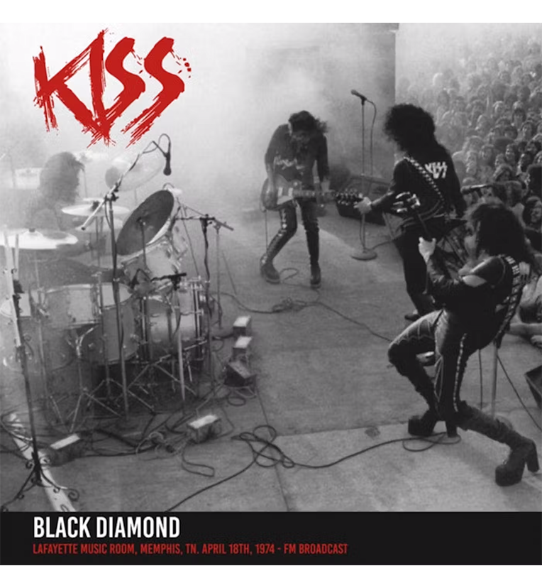 Kiss – Black Diamond: Live in Memphis, 1974 (Limited Edition 12-Inch Album on Pink Vinyl)