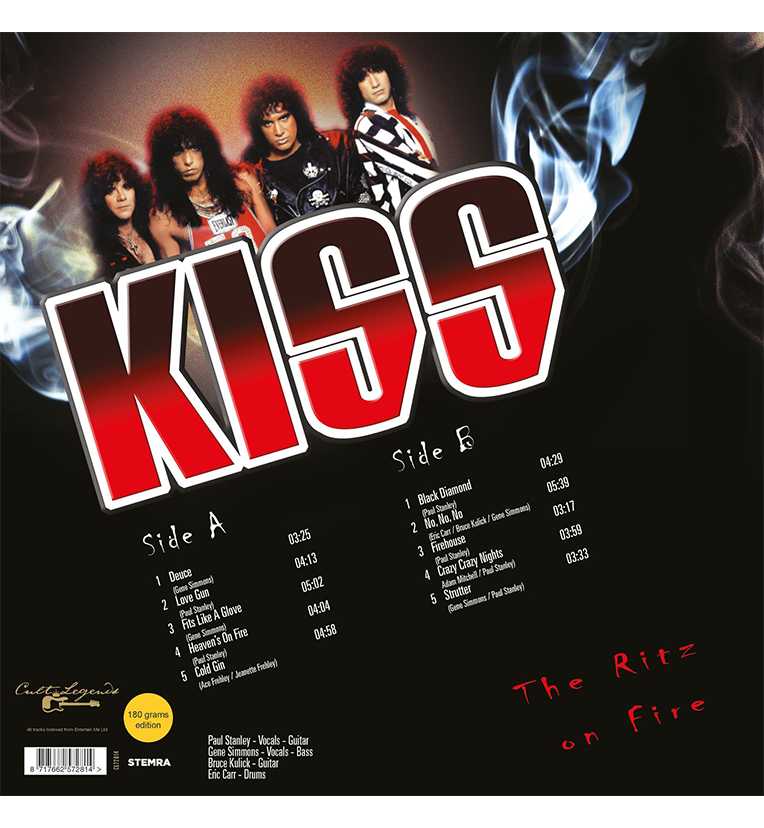 Kiss – The Ritz On Fire: Live in New York, 1988 (12-Inch Album on 180g Vinyl)