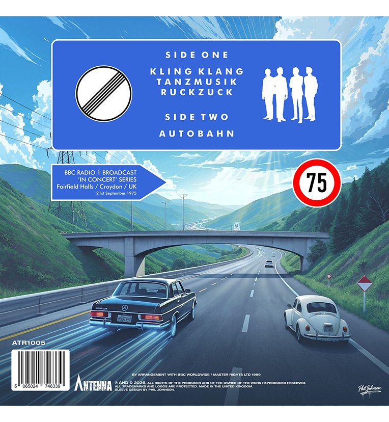 Kraftwerk – 75: Die Überholspur (Limited Edition 12-Inch Album on Dusk Blue Vinyl)