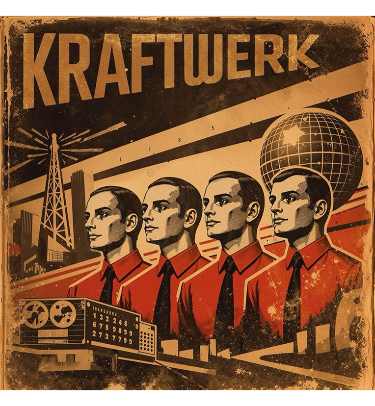 Kraftwerk – Live in the UK 1975 (Limited Edition 12-Inch Album on Red Vinyl)