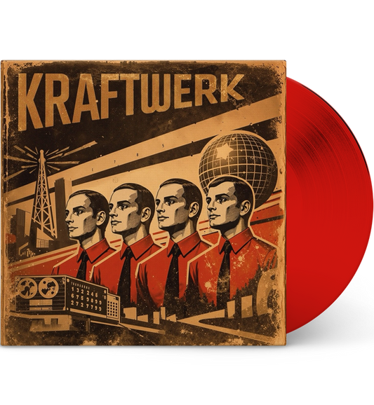 Kraftwerk – Live in the UK 1975 (Limited Edition 12-Inch Album on Red Vinyl)