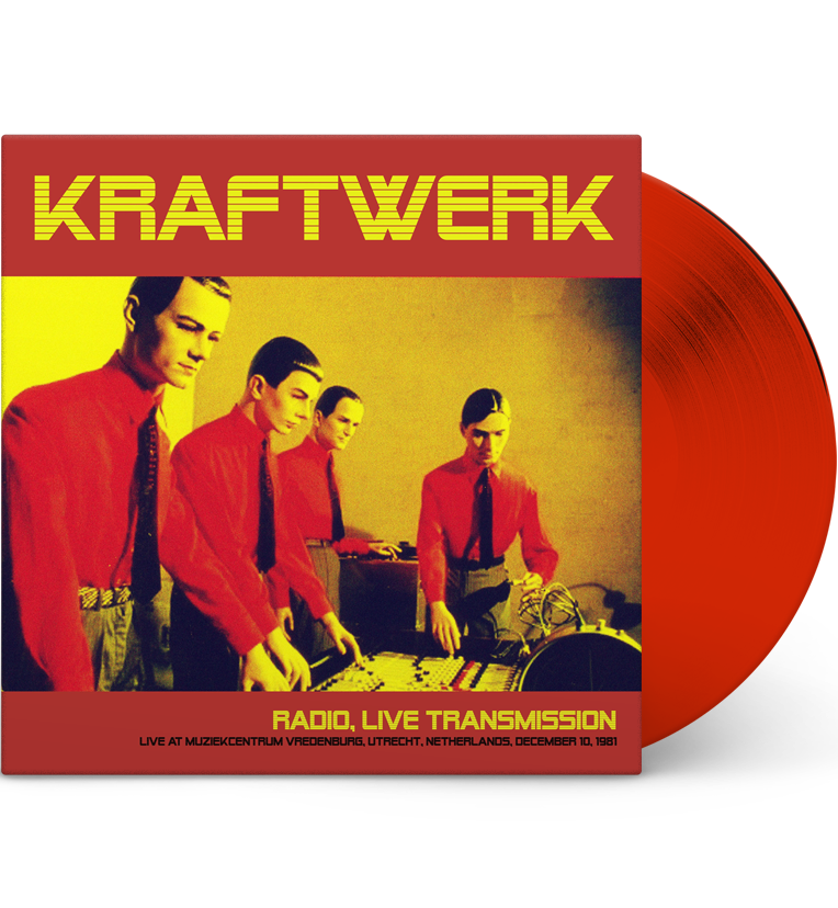 Kraftwerk – Radio, Live Transmission (Limited Edition 12-Inch Album on Red Vinyl)