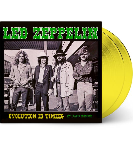 Led Zeppelin – Evolution Is Timing: 1971 Radio Sessions (Limited Edition Double-LP on Yellow Vinyl)
