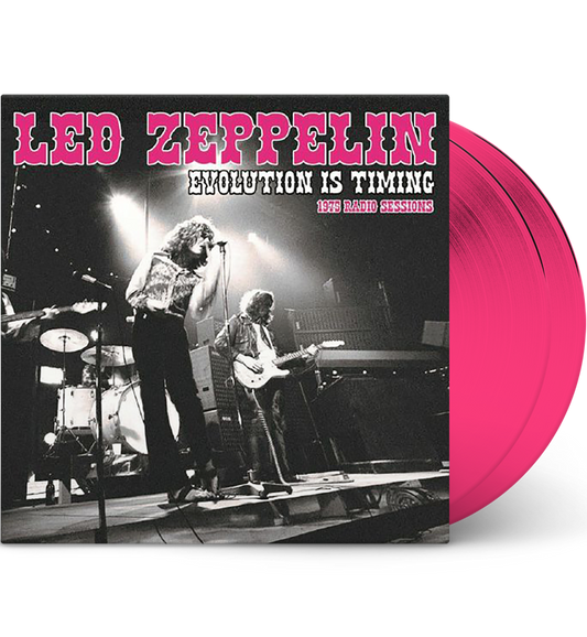 Led Zeppelin – Evolution Is Timing: 1975 Radio Sessions (Limited Edition Double-LP on Pink Vinyl)