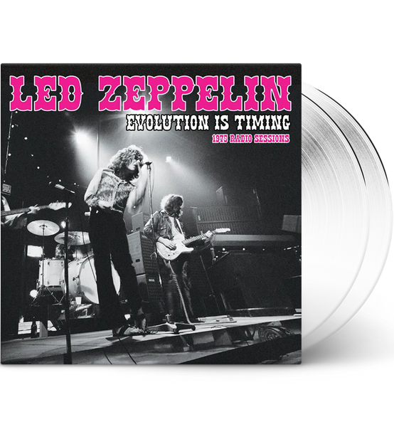 Led Zeppelin – Evolution Is Timing: 1975 (Ltd Ed 2-LP on White Vinyl)