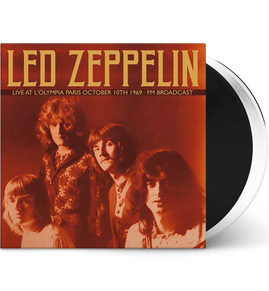 Led Zeppelin – Live at L’Olympia, Paris, October 1969 (Limited Edition Double-LP on Black/White Vinyl)