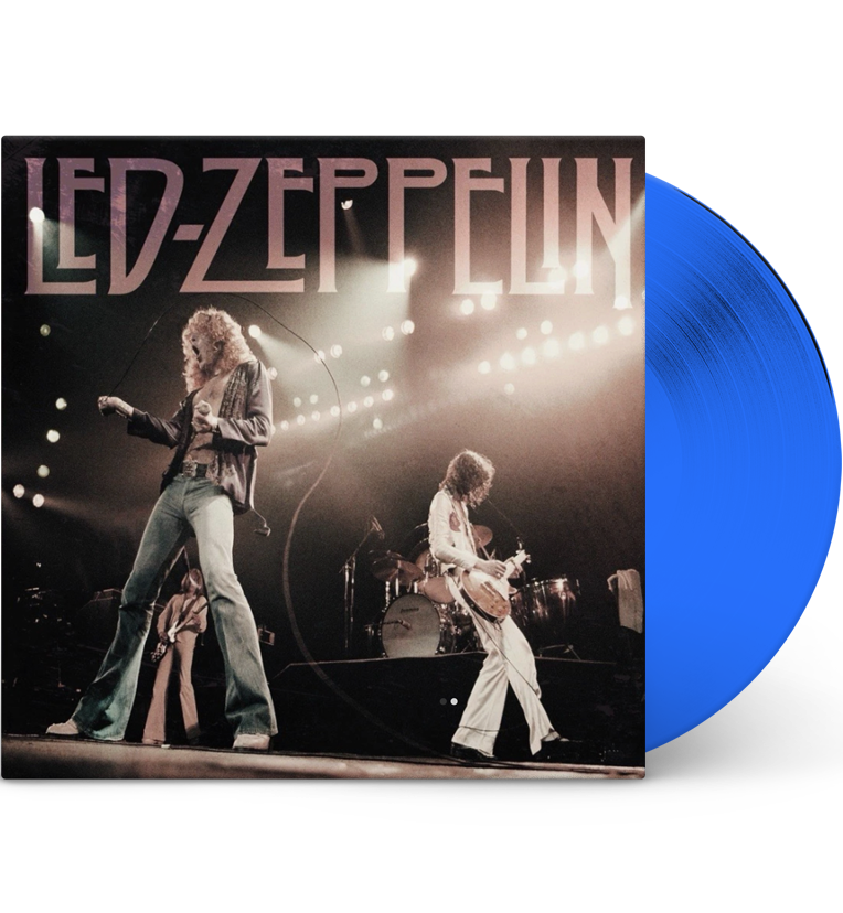 Led Zeppelin – Live in Europe 1969 (Limited Edition 12-Inch Album on Blue Vinyl)
