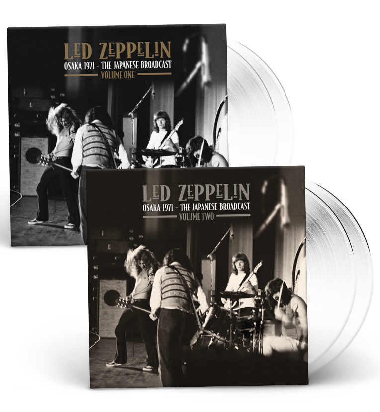 Led Zeppelin – Live in Osaka, 1971 (Limited Edition 4-LP Colour Vinyl Bundle)