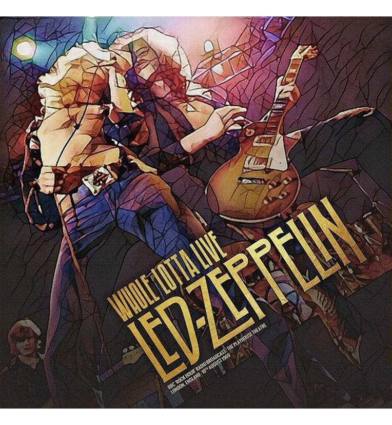 Led Zeppelin – Whole Lotta Live (Special Edition 12-Inch Album on Yellow Vinyl)