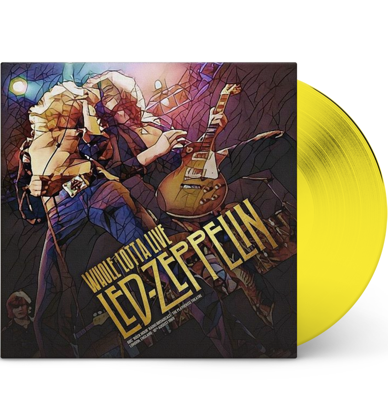 Led Zeppelin – Whole Lotta Live (Special Edition 12-Inch Album on Yellow Vinyl)