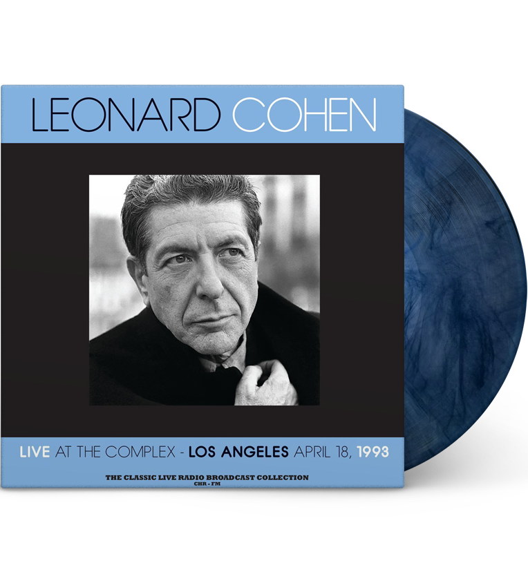Leonard Cohen – Live at the Complex, Los Angeles, 1993 (12-Inch on 180g Blue Marble Vinyl)
