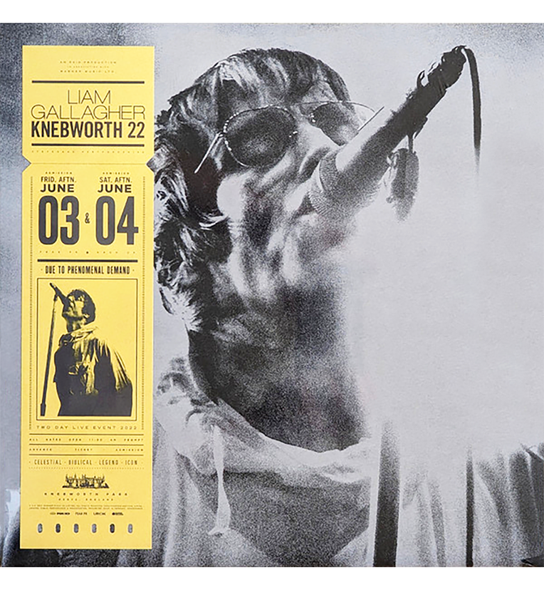 Liam Gallagher – Knebworth 22 (Limited Edition Double-LP on Yellow Vinyl)