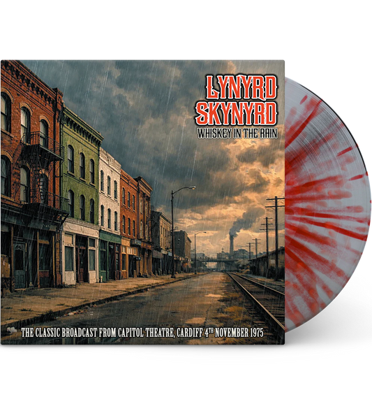Lynyrd Skynyrd – Whiskey in the Rain: Live in Cardiff, 1975 (Limited Edition 12-Inch Album on Splatter Vinyl)