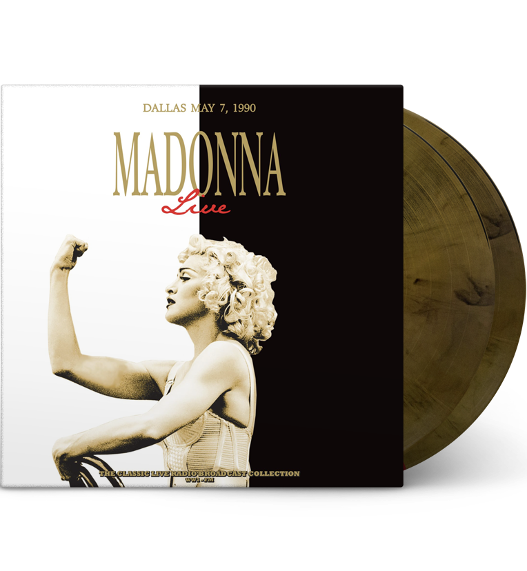 Madonna – Live in Dallas, 1990 (Limited Edition Double-LP on 180g Gold Marble Vinyl)