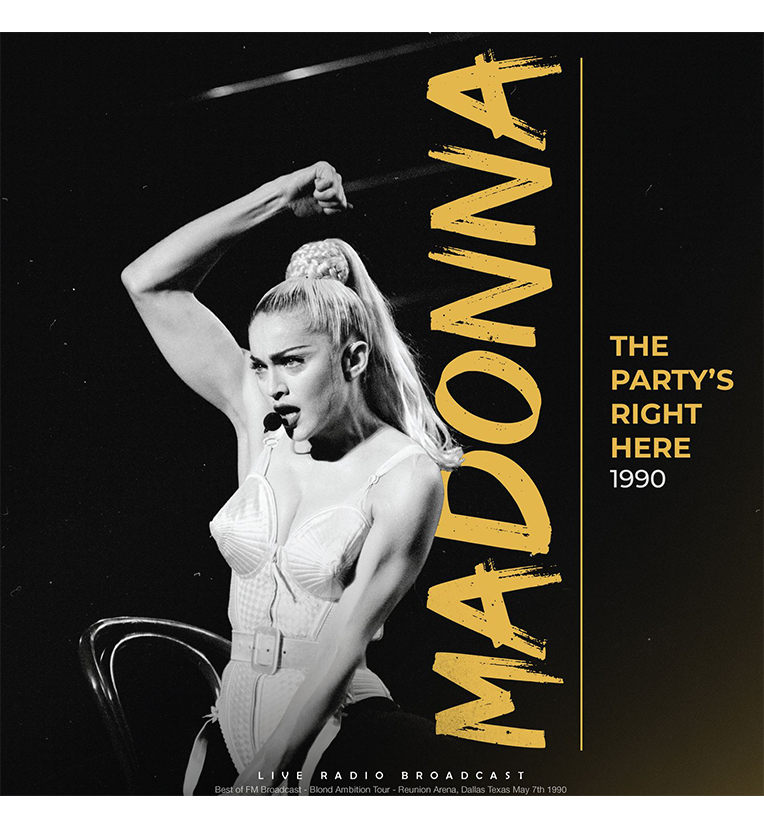 Madonna – The Party’s Right Here 1990: Live in Dallas (12-Inch Album on 180g Vinyl)