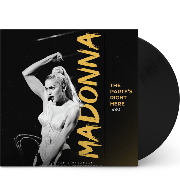 Madonna – The Party’s Right Here 1990: Live in Dallas (12-Inch Album on 180g Vinyl)