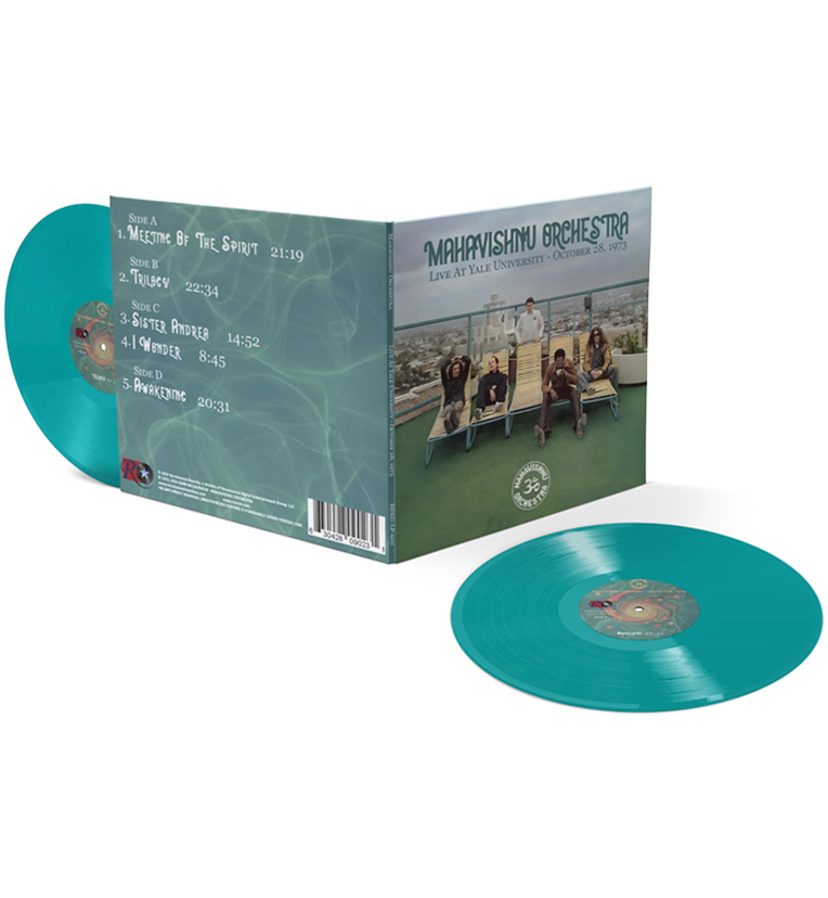 Mahavishnu Orchestra – Live at Yale University, 28 October 1973 (Double-LP on 180g Transparent Turquoise Vinyl)