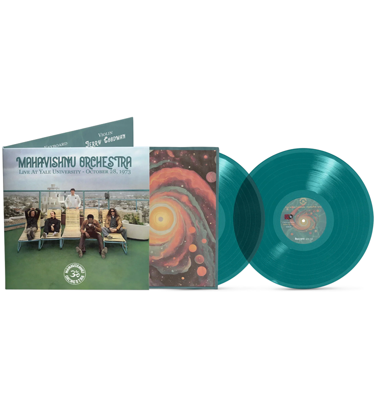 Mahavishnu Orchestra – Live at Yale University, 28 October 1973 (Double-LP on 180g Transparent Turquoise Vinyl)