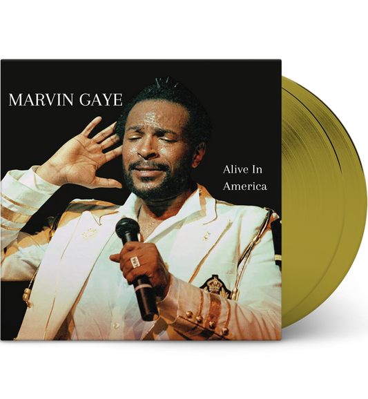 Marvin Gaye – Alive in America (Double-LP on 180g Gold Vinyl)