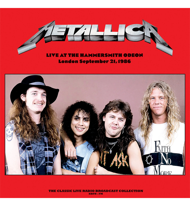 Metallica – Live at the Hammersmith Odeon, London, 1986 (12-Inch Album on 180g Red Marble Vinyl)