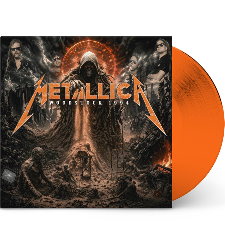 Metallica – Woodstock 1994 (Limited Edition 12-Inch Album on Orange Vinyl)