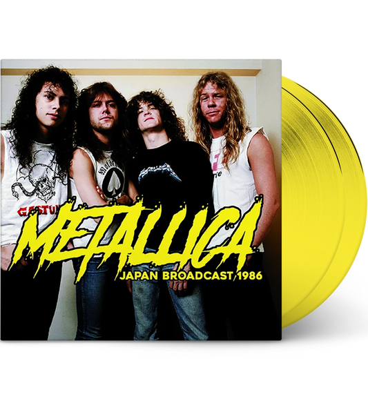 Metallica – Japan Broadcast 1986 (Limited Edition Double-LP on Yellow Vinyl)