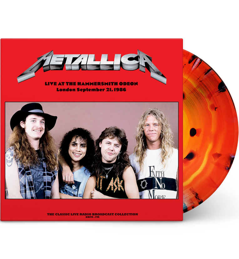 Metallica – Live at the Hammersmith Odeon, London, 1986 (Limited Edition 12-Inch Album on 180g Lagoon Vinyl)