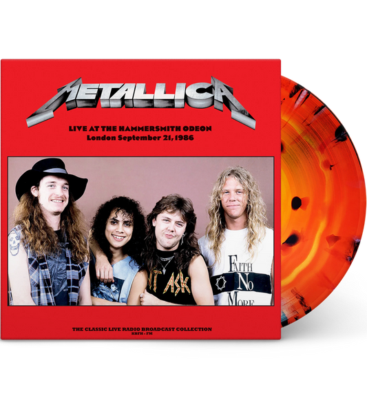 Metallica – Live at the Hammersmith Odeon, London, 1986 (Limited Edition 12-Inch Album on 180g Lagoon Vinyl)
