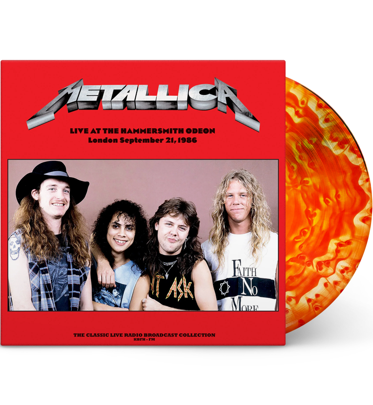 Metallica – Live at the Hammersmith Odeon, London, 1986 (Limited Edition 12-Inch Album on 180g Red Cloudy Vinyl)