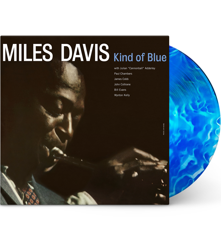 Miles Davis – Kind of Blue (Limited Edition 12-Inch Album on 180g Blue Cloudy Vinyl)