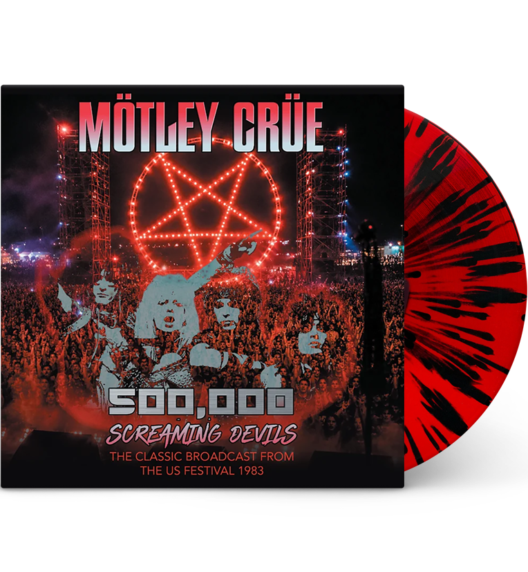 Mötley Crüe – 500,000 Screaming Devils (Limited Edition 12-Inch Album on Splatter Vinyl)