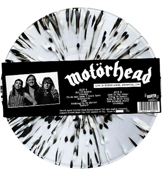Motörhead – Live in Buenos Aires, Argentina, 1994 (RSD 2025 Limited Edition 12-Inch Album on Splatter Vinyl)