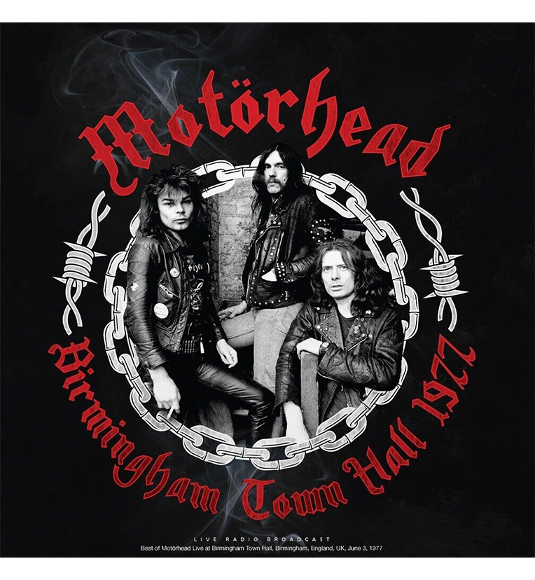 Motörhead – Birmingham Town Hall, 1977 (12-Inch Album on 180g Vinyl)