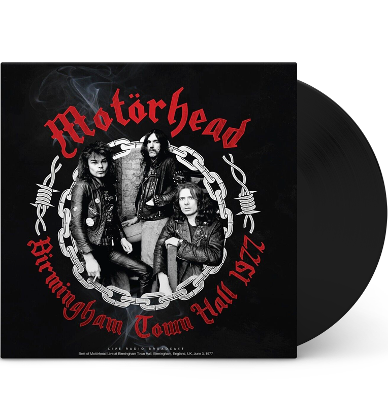 Motörhead – Birmingham Town Hall, 1977 (12-Inch Album on 180g Vinyl)