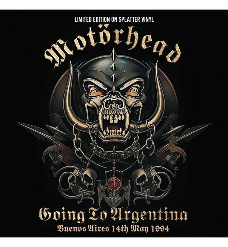 Motörhead – Going to Argentina: Live in Buenos Aires, 1994 (Limited Edition 12-Inch Album on Splatter Vinyl)