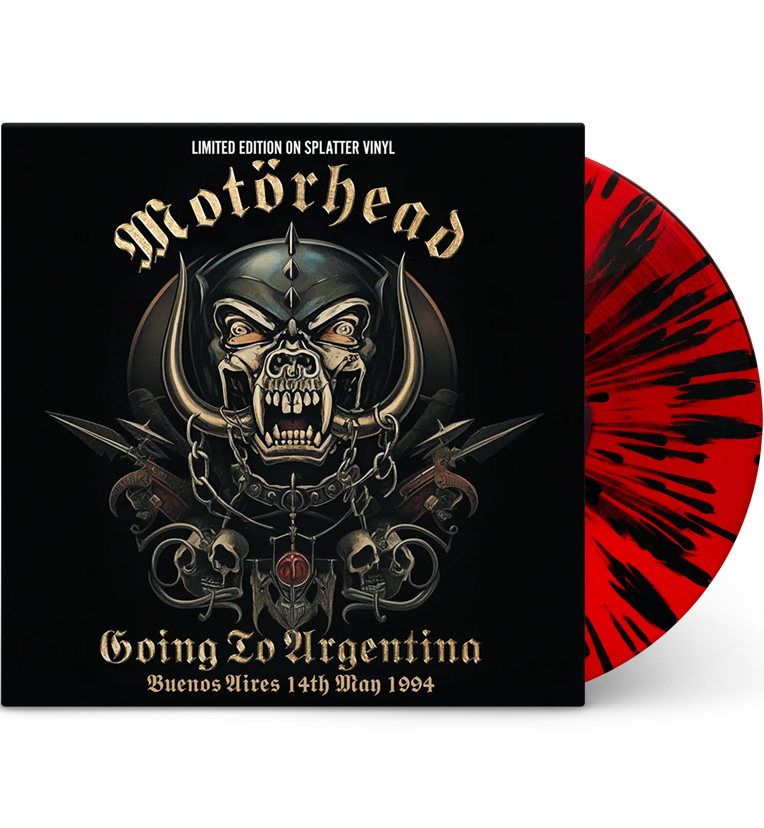 Motörhead – Going to Argentina: Live in Buenos Aires, 1994 (Limited Edition 12-Inch Album on Splatter Vinyl)