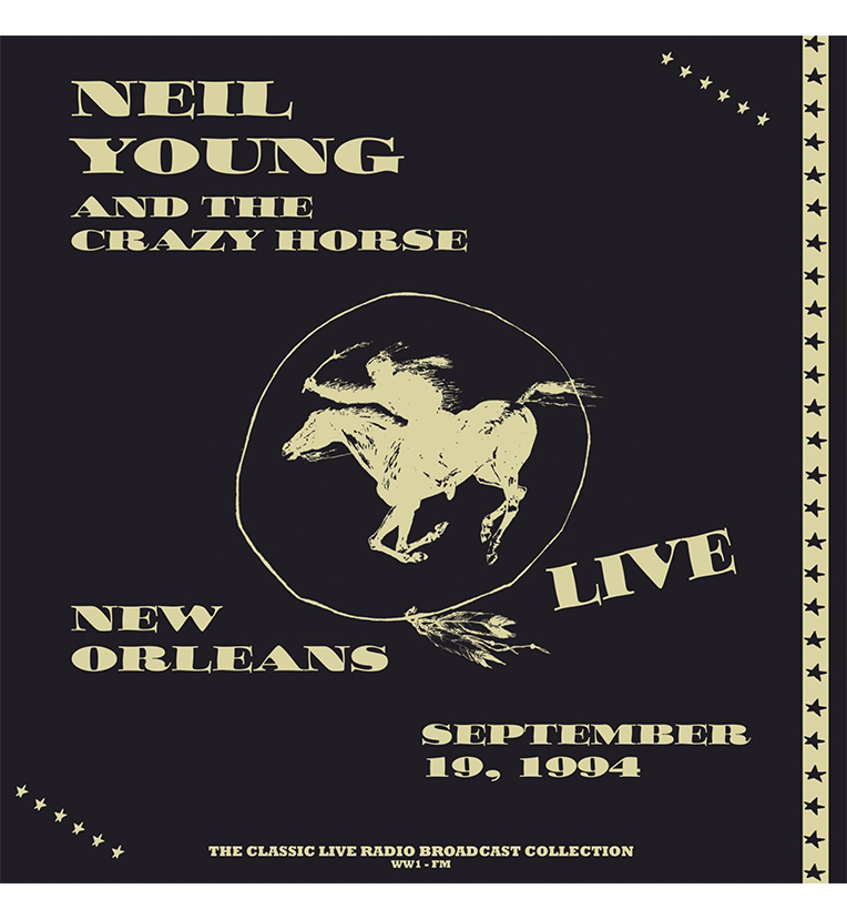 Neil Young and Crazy Horse – Live in New Orleans, 1994 (Limited Edition 12-Inch Album on 180g White/Orange Splatter Vinyl)