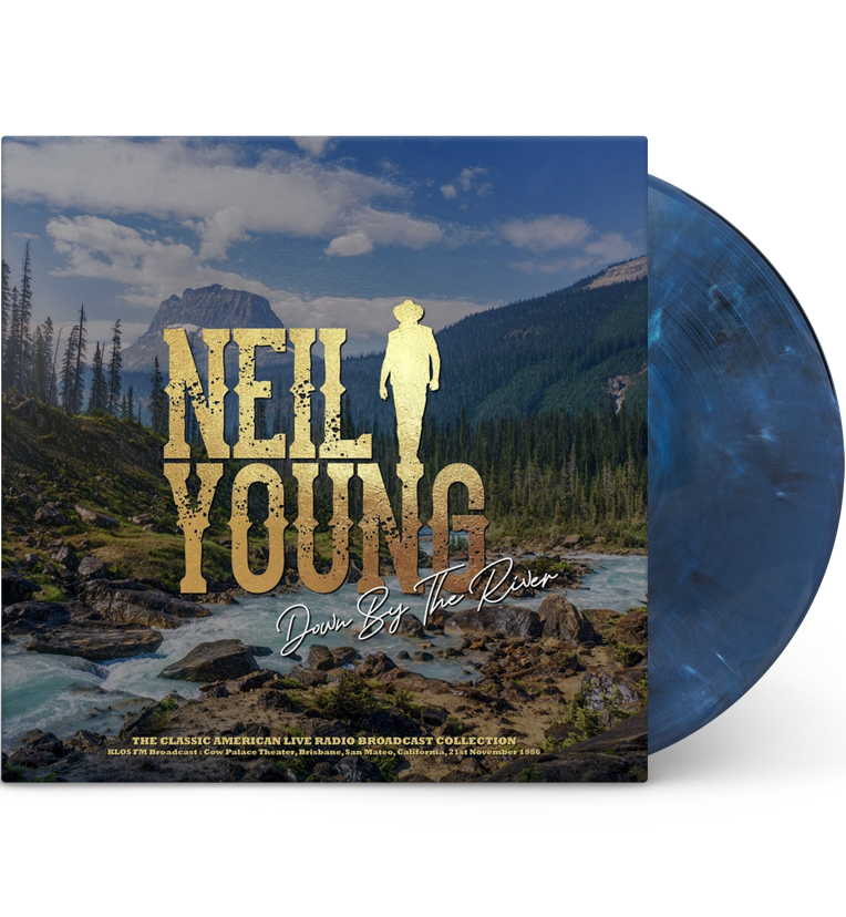 Neil Young – Down by the River: Cow Palace, 1986 (Limited Edition 12-Inch Album on 180g Blue Marble Vinyl)